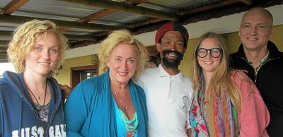 Dutch celebrity visits Melkhoutfontein